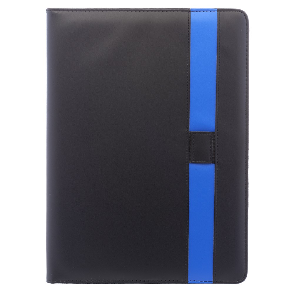 Color Block Black Leather Portfolios (9.75"x13")
