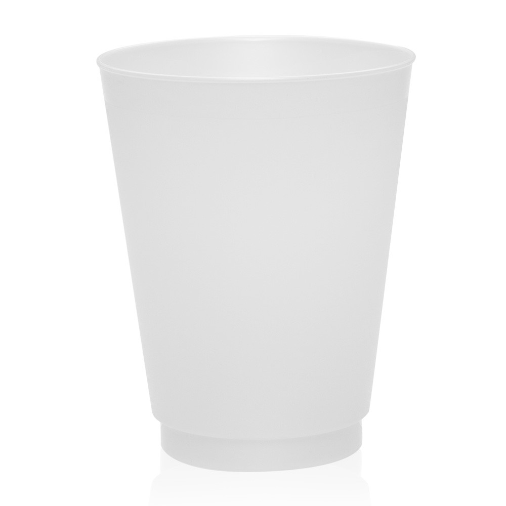 16 Oz. Frost Flex Frosted Plastic Stadium Cups