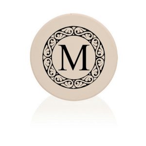 4" Round Ceramic Coaster