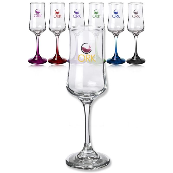 6 oz Rose Bud Champagne Glasses