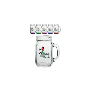 16 oz. Import Mason Jars with Handles