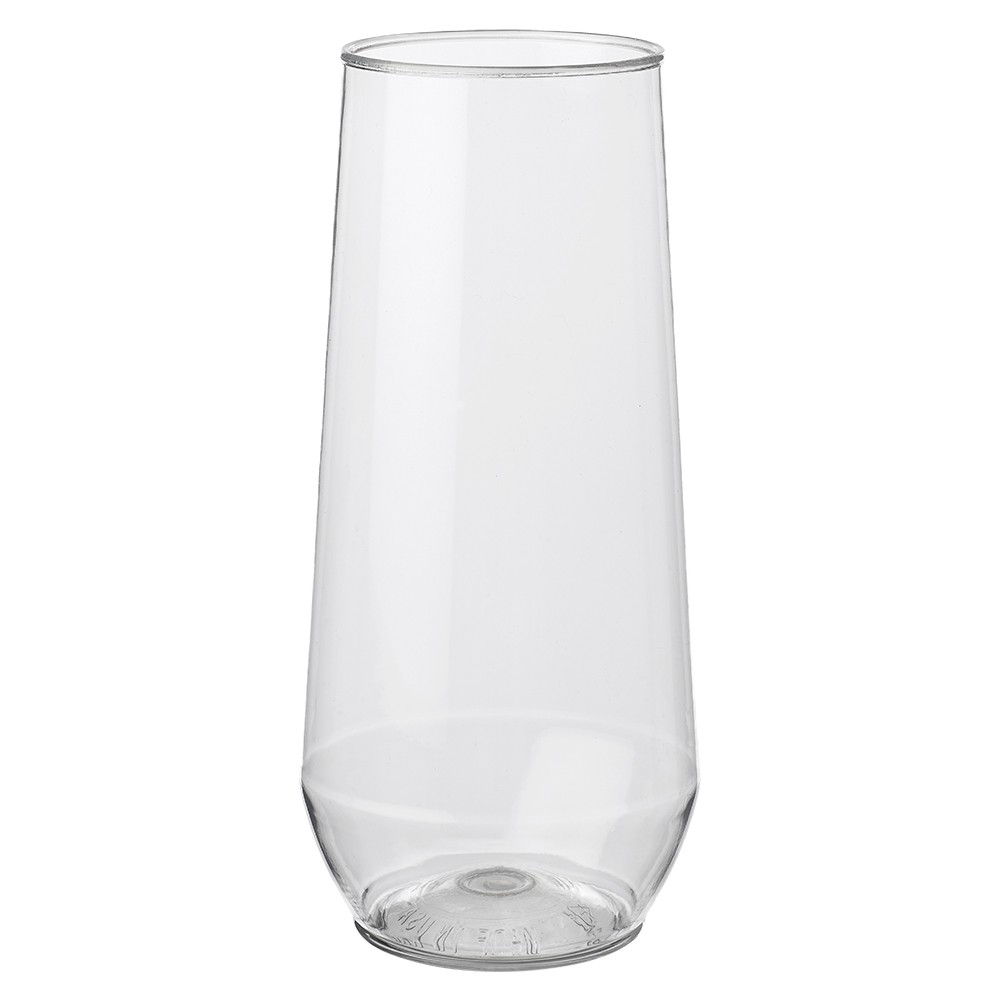 10 Oz. Stemless Plastic Champagne Flutes