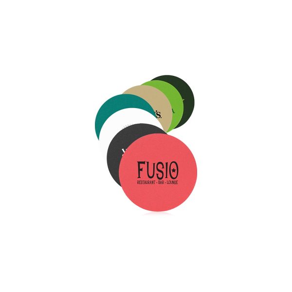 4 Inch Round Foam Bud Coasters