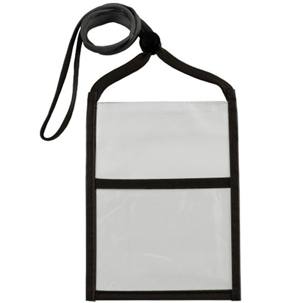 Two Tone Double Window Pouch
