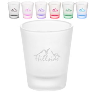 2 Oz. Frosted Glass Shot Glasses