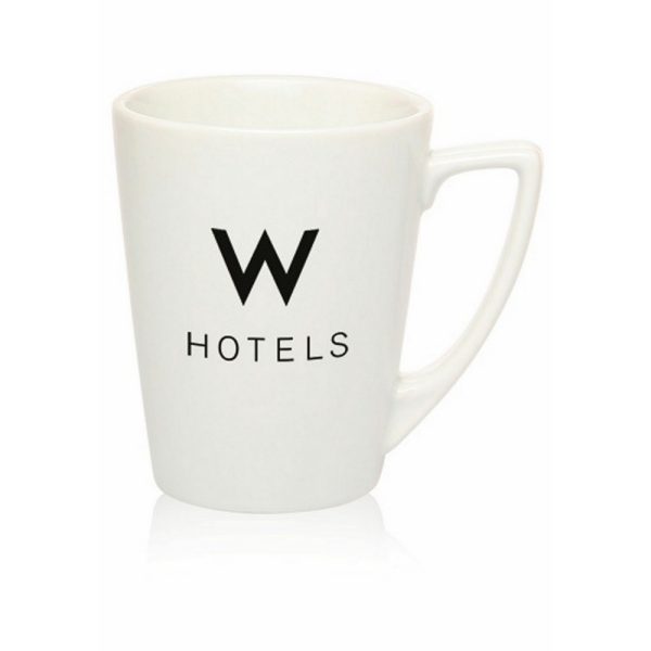 10 Oz. Latte Vitrified Porcelain Mug