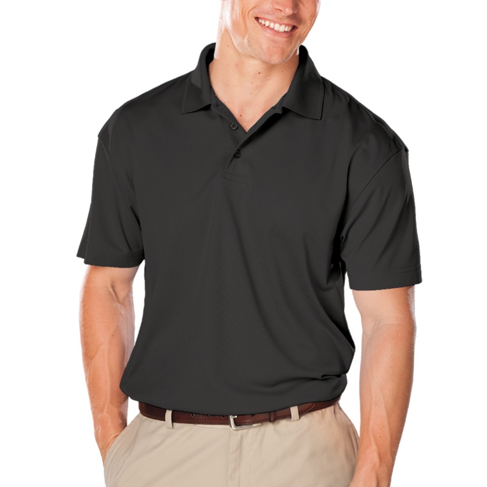 Blue Generation Men's Value Moisture Wicking Polo Shirts