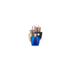 New Castle Non-Woven Metallic Tote Bags