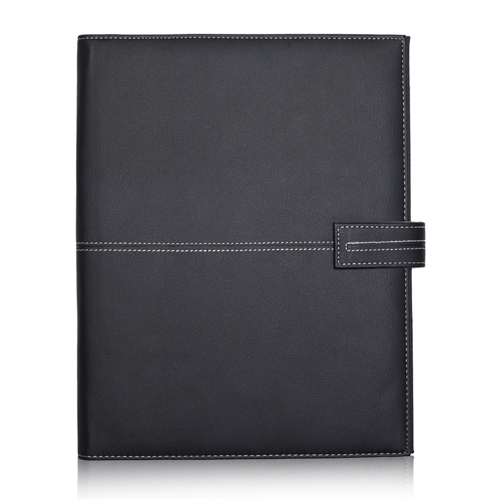 White Stitch Leather Portfolios (9.5"x12.2")