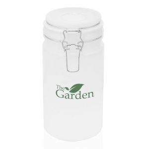 34 oz. Boswell Frosted Glass Storage Jars