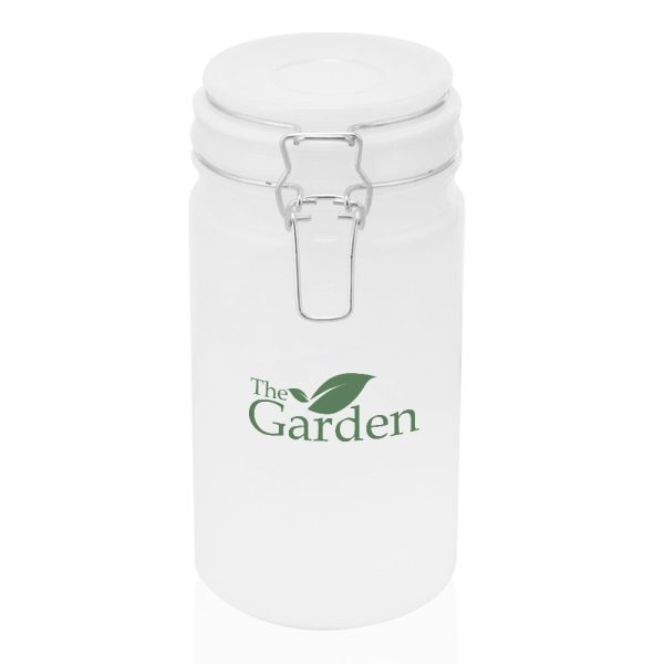 34 oz. Boswell Frosted Glass Storage Jars