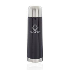 17 Oz. Black Vacuum Flasks/Thermos