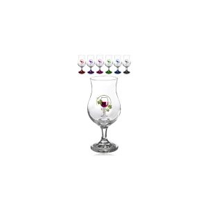 15 oz Prague Hurricane Glass