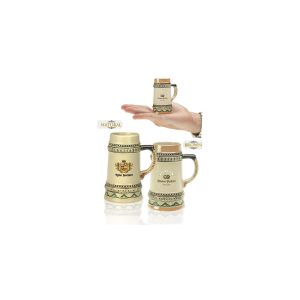 2 Oz. Bremen Mini Ceramic Beer Mug Shooters