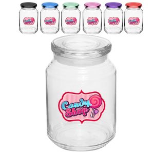 26 Oz. ARC® Flat Lid Elevation Candy Jar