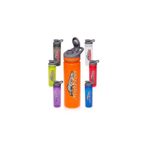 22 Oz. Plastic Sports Bottles with Flip Lid