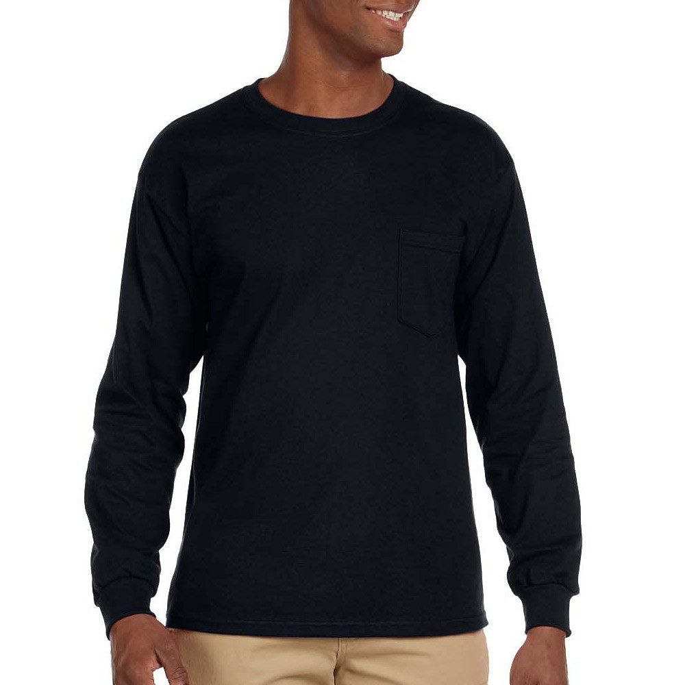 Gildan® 6.1 Oz. Long Sleeve 100% Cotton Preshrunk Shirt