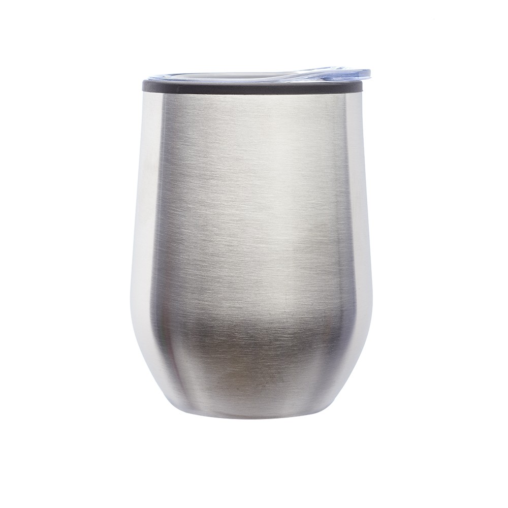 12 Oz. Shelby Stemless Wine Glasses w/Lid