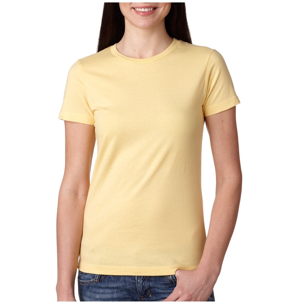4.3 Oz. 100% Combed Cotton Jersey Next Level Women's T-shirts
