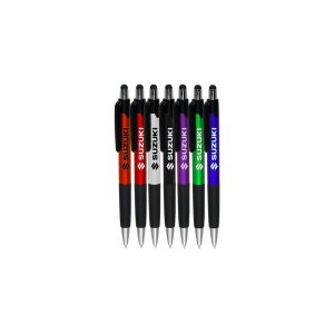 Plastic Pen with Touch Screen Stylus