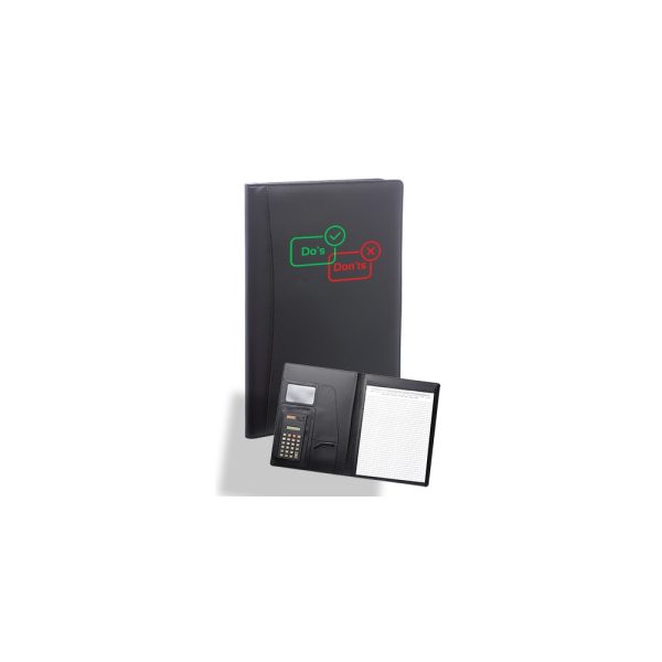 Calculator Pu Leather Portfolios (9.5"x12.5")