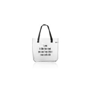 Savanna Clear Plastic Tote Bag