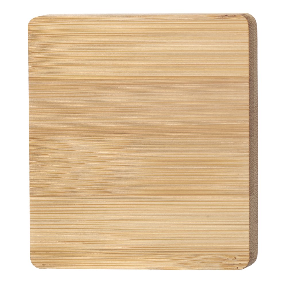 Bamboo Coaster with Concealed Bottle Opener