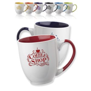 16 Oz. Miami Two-Tone Bistro Mugs