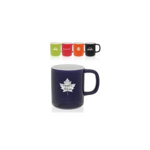 11 Oz. Helena Contemporary Ceramic Coffee Mugs