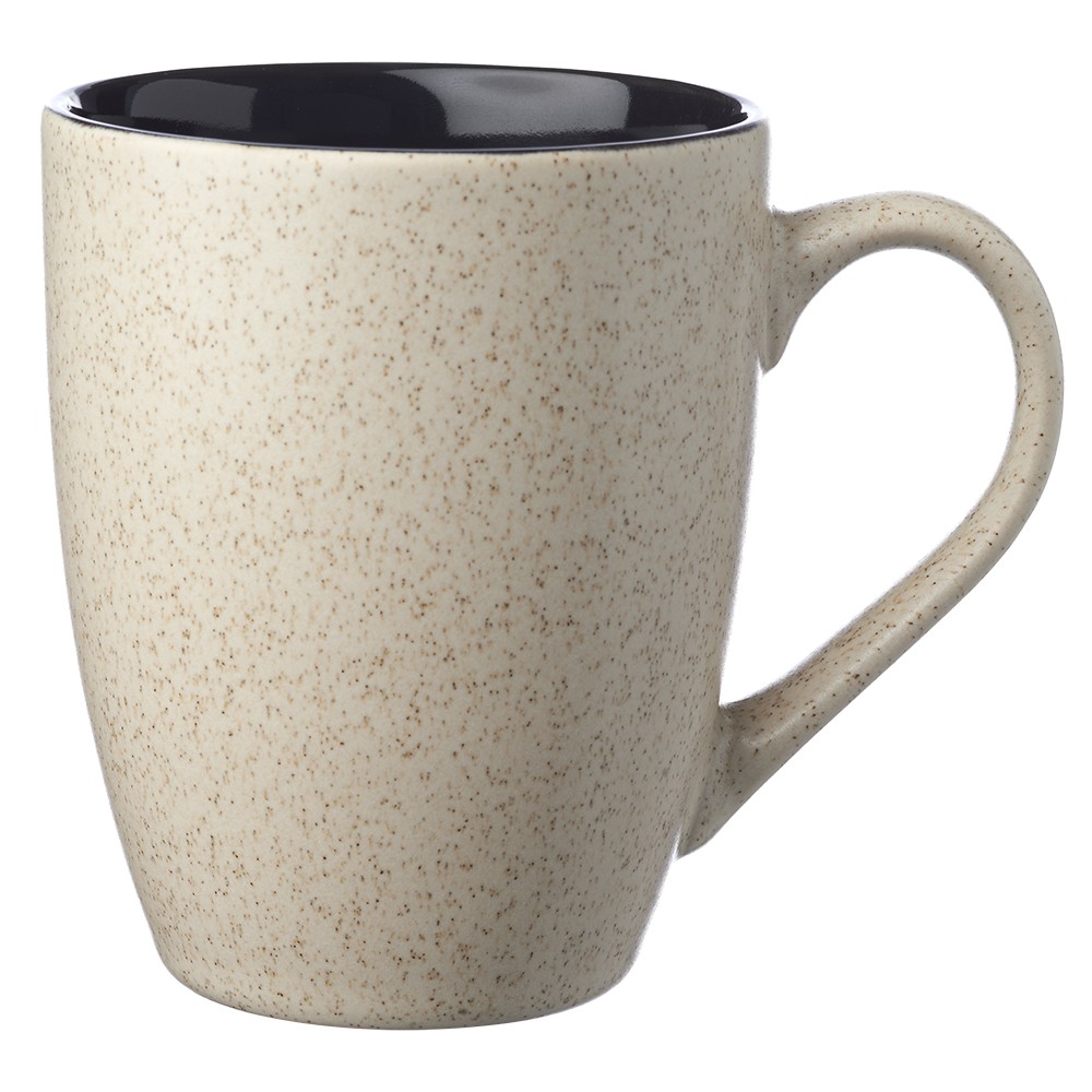 10 oz. Sesame Speckled Two Tone Coffee Mugs