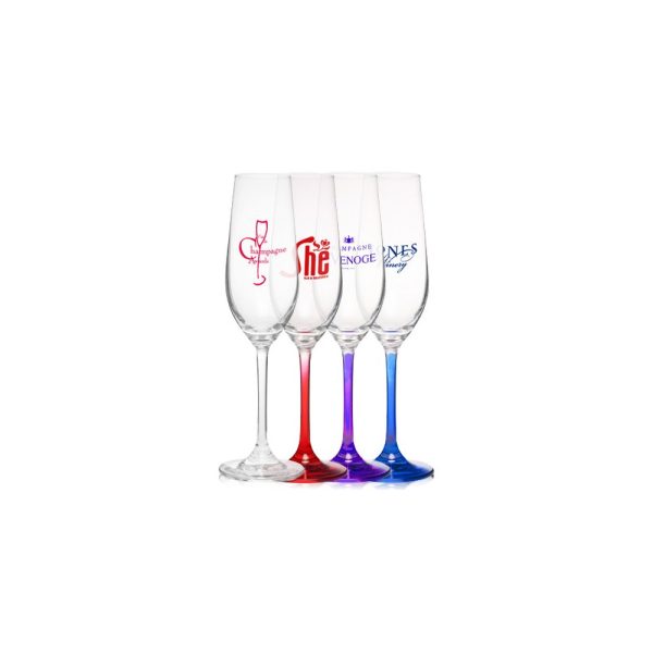 8 Oz. Lead Free Crystal Champagne Glasses