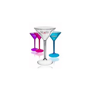 7 Oz. Diamond Cut Martini Glasses