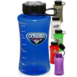 34 Oz. Plastic Sports Bottles