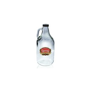 64 Oz. Clear Glass Beer Growler