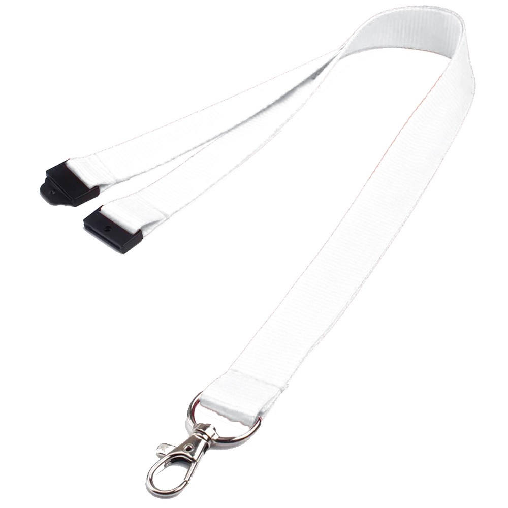0.62" Polyester Lanyard with Safety Breakaway