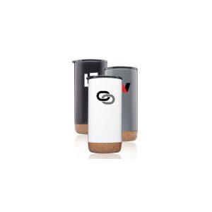 16 Oz. Cork Bottom Travel Tumblers