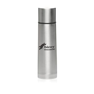 18 Oz. Cylindrical Stainless Steel Vacuum Flask