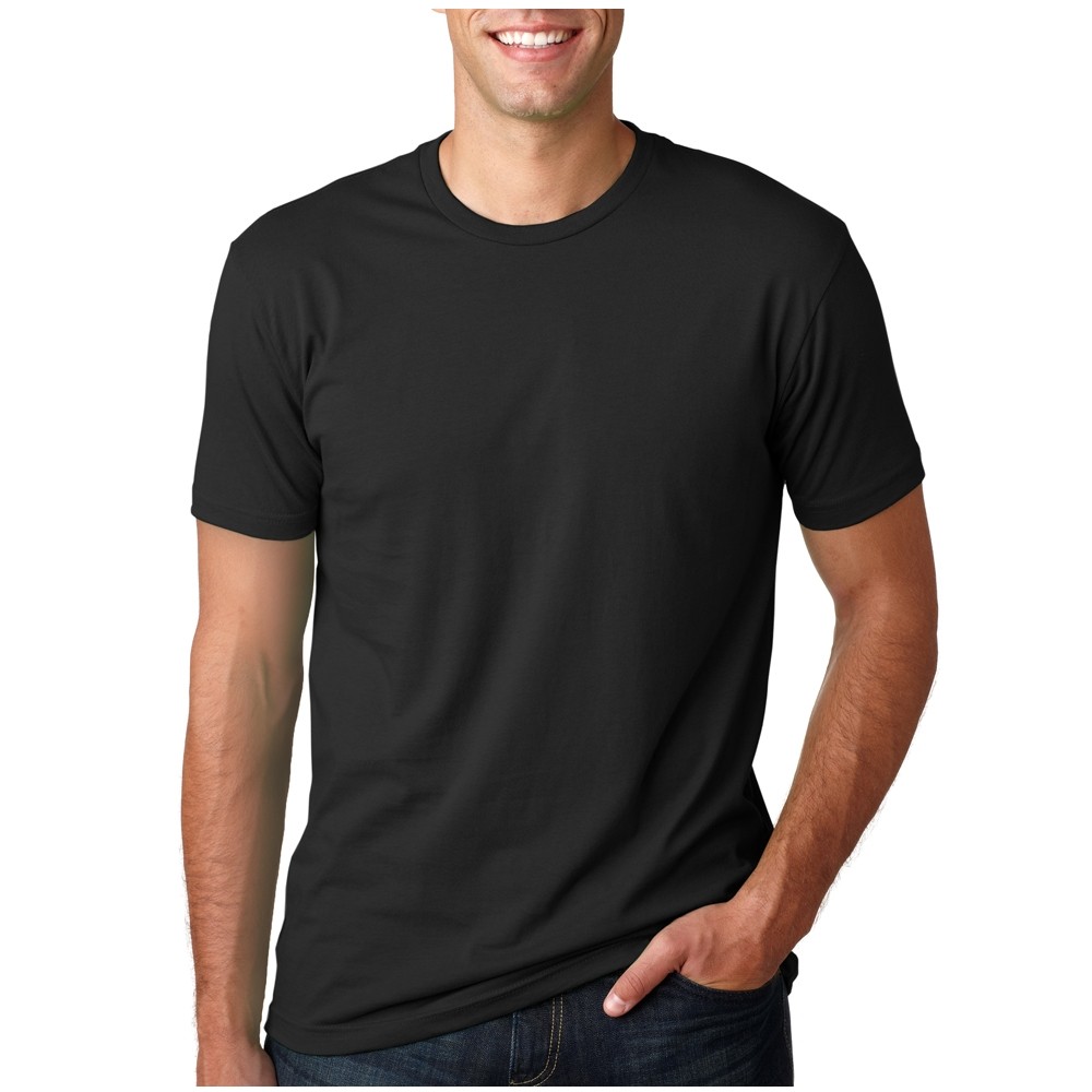 4.3 Oz. 100% Combed Cotton Jersey Next Level Men's Shirts