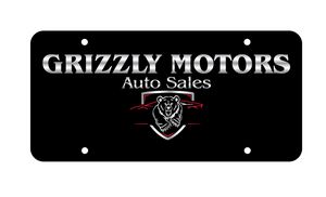 0.015 License Plate Insert w/Two Color Imprinting