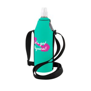 1 Liter Kolder® Water Wet Suit Bottle Cover w/Shoulder Strap (1 Color)