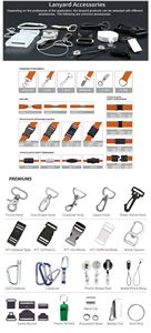 1" Magic'Tap NFC Sublimation Lanyard