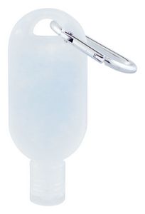 1 Oz. Hand Sanitizer Gel w/Carabiner
