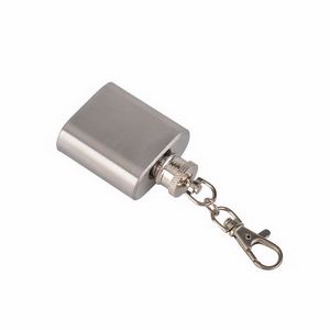 1 Oz. Hip Flask Keychain