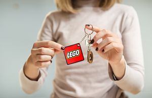 1" PVC Keychain Charm