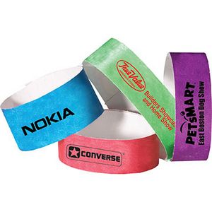 1" Tyvek Tear Stub Wristband