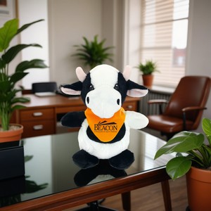 10" Cow Hand Puppet with Sound
