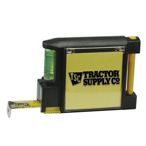 10' Multi-Function Tape Measure w/ Level/ Notepad & Pen