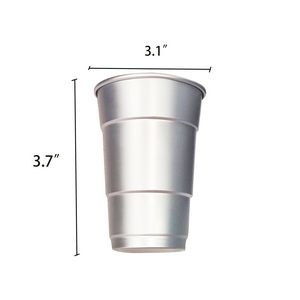 10 OZ Outdoor Camping Food Grade Aluminum Beer Mugs