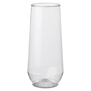 10 Oz. Stemless Plastic Champagne Flutes