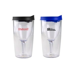 10 Oz. Vino2Go® Tumbler w/Lid